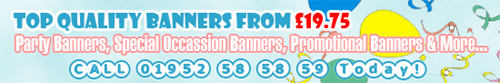 Party banners